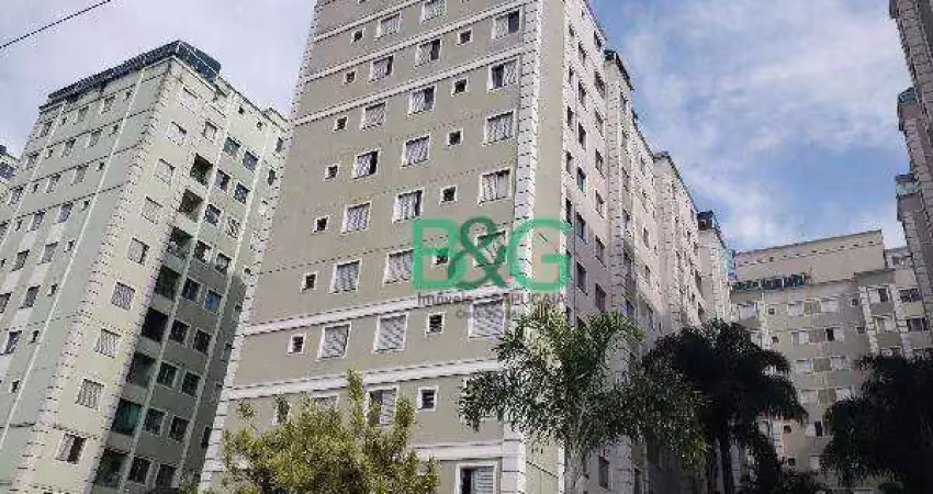 Apartamento com 1 dormitório à venda, 36 m² por r$ 123.904,77 - jardim santa teresinha - são paulo/sp