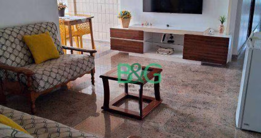 Apartamento com 3 dormitórios à venda, 110 m² por R$ 520.000 - Caiçara - Praia Grande/SP
