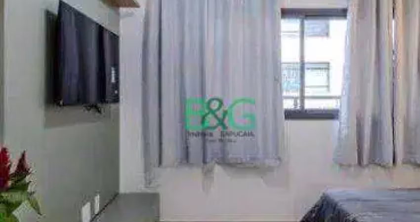 Studio com 1 dormitório à venda, 19 m² por r$ 399.000 - república - são paulo/sp