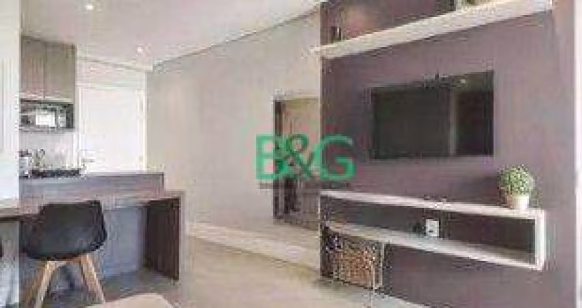 Apartamento com 1 dormitório à venda, 41 m² por R$ 719.000 - Brooklin Paulista - São Paulo/SP