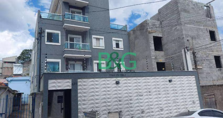 Apartamento com 2 dormitórios à venda, 38 m² por R$ 215.000,00 - Vila Dalila - São Paulo/SP