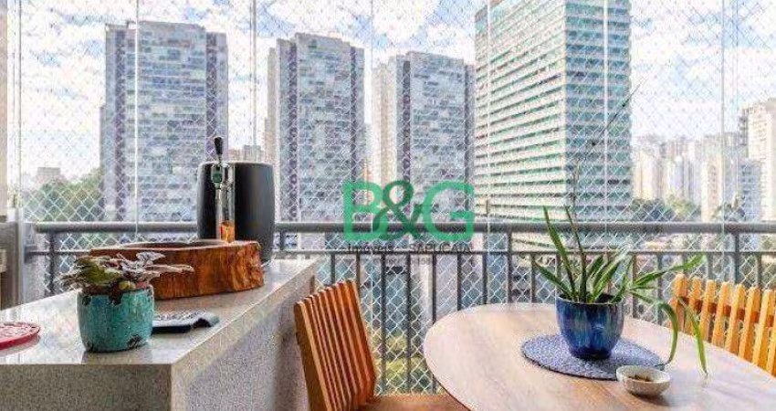 Apartamento com 1 dormitório à venda, 130 m² por R$ 1.250.000,00 - Vila Suzana - São Paulo/SP