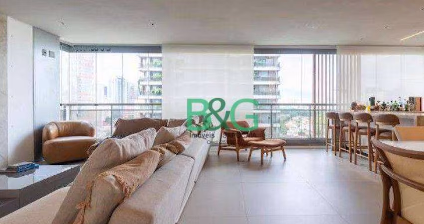 Apartamento com 3 dormitórios à venda, 167 m² por R$ 3.850.000 - Jardim das Acácias - São Paulo/SP