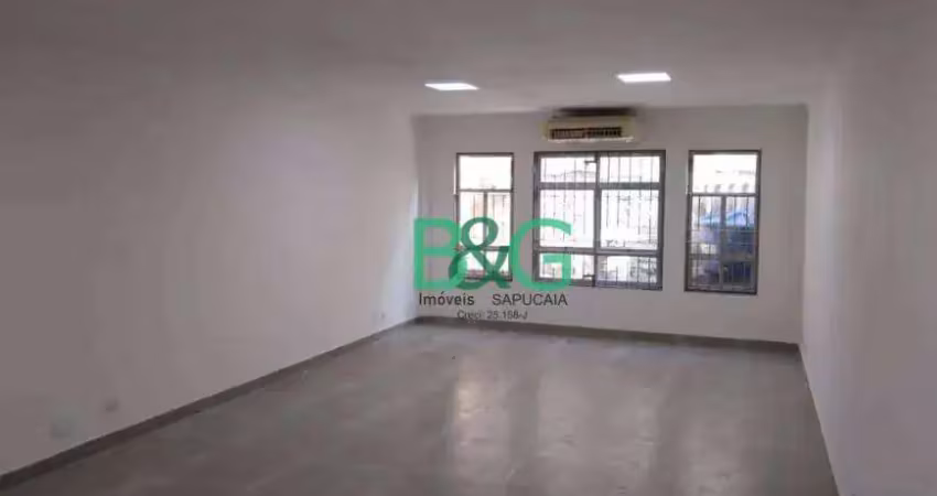 Sala para alugar, 35 m² por r$ 2.255/mês - barra funda - são paulo/sp