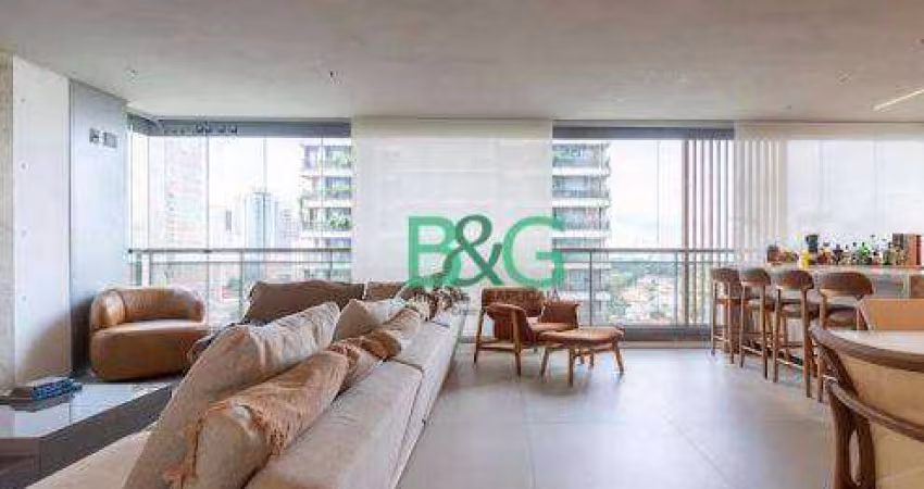 Apartamento com 3 dormitórios à venda, 167 m² por R$ 3.850.000,00 - Jardim das Acácias - São Paulo/SP
