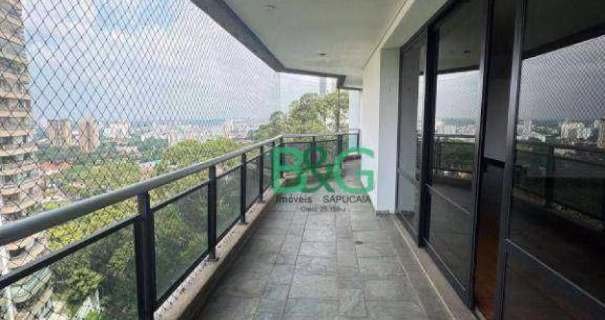 Apartamento com 4 dormitórios para alugar, 329 m² por R$ 19.591/mês - Santo Amaro - São Paulo/SP