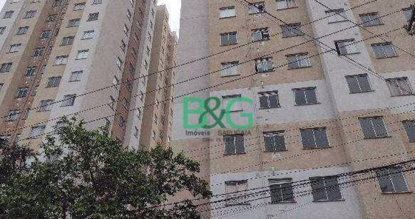 Apartamento com 2 dormitórios à venda, 37 m² por R$ 203.658,78 - Cidade Patriarca - São Paulo/SP