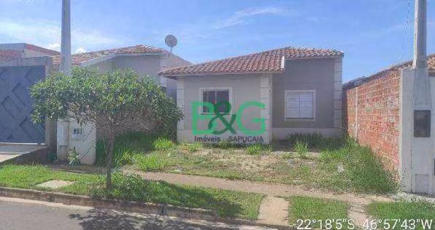 Casa com 2 dormitórios à venda, 49 m² por R$ 162.050,61 -  Jardim Imperial  - Mogi Guaçu/SP