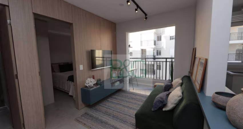 Apartamento com 1 dormitório à venda, 38 m² por R$ 470.000,00 - Brás - São Paulo/SP