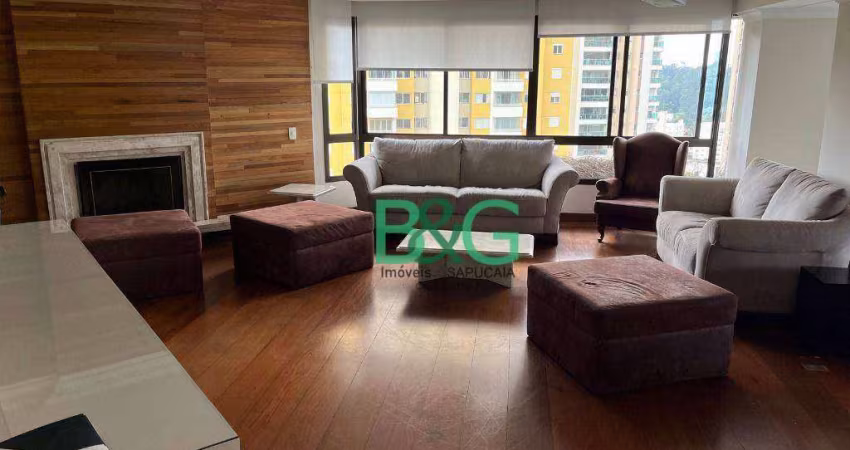 Apartamento com 4 dormitórios, 285 m² - venda por R$ 1.500.000 ou aluguel por R$ 10.661/mês - Paraíso do Morumbi - São Paulo/SP