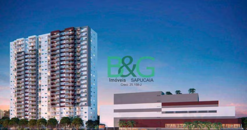 Apartamento Garden com 1 dormitório à venda, 57 m² por R$ 386.100,00 - Sacomã - São Paulo/SP