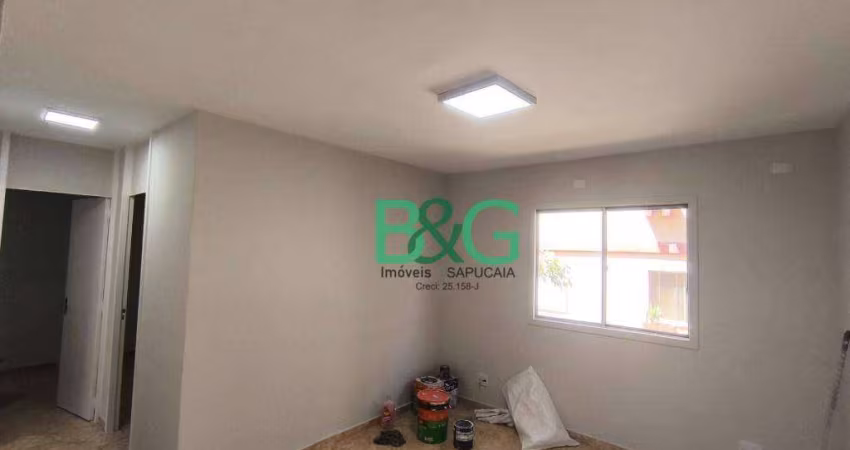Apartamento com 2 dormitórios, 52 m² - venda por R$ 260.000,00 ou aluguel por R$ 2.132,00/mês - Vila Camilópolis - Santo André/SP