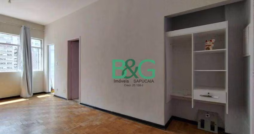 Kitnet com 1 dormitório para alugar, 29 m² por R$ 1.805/mês - Bela Vista - São Paulo/SP