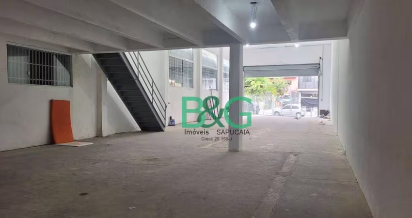 Galpão para alugar, 344 m² por R$ 21.650/mês - Vila Leopoldina - São Paulo/SP