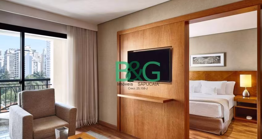 Apartamento com 1 dormitório à venda, 62 m² por R$ 3.000.000 - Jardim Paulista - São Paulo/SP