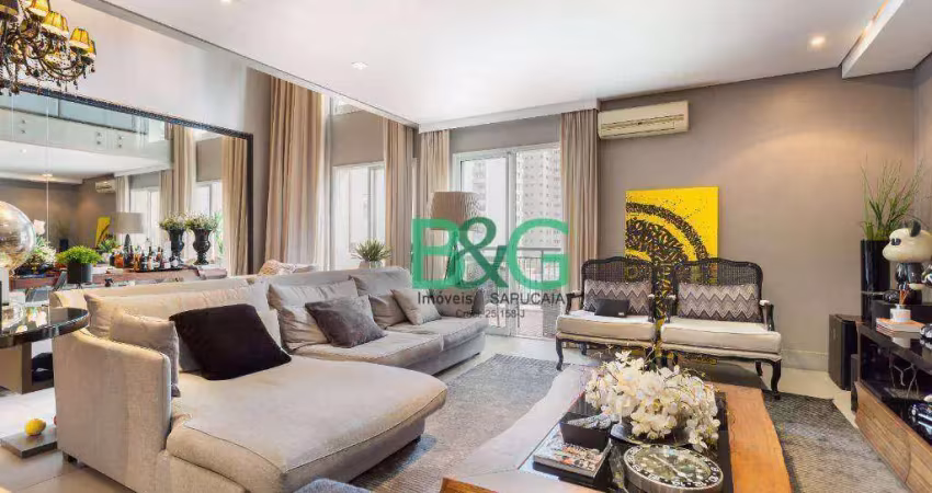 Apartamento com 2 dormitórios à venda, 163 m² por R$ 4.890.000,00 - Moema - São Paulo/SP