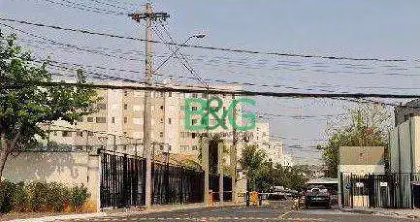 Apartamento com 2 dormitórios à venda, 57 m² por r$ 125.113,59 - jardim morumbi (nova veneza) - sumaré/sp