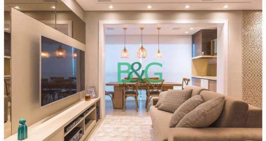 Apartamento com 1 dormitório, 66 m² - venda por R$ 950.000,00 ou aluguel por R$ 6.267,00/mês - Pari - São Paulo/SP