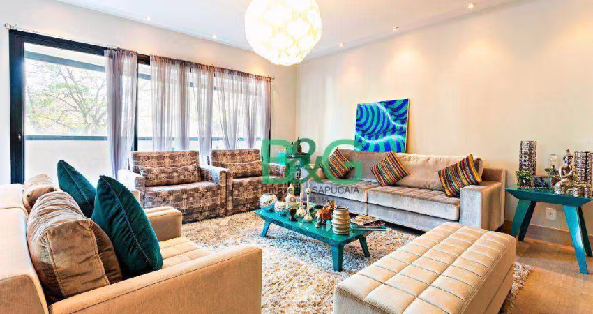 Apartamento com 4 dormitórios para alugar, 245 m² por R$ 22.693/mês - Planalto Paulista - São Paulo/SP