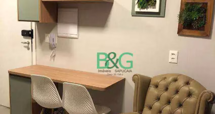 Apartamento com 1 dormitório para alugar, 25 m² por r$ 3.500/mês - brooklin paulista - são paulo/sp