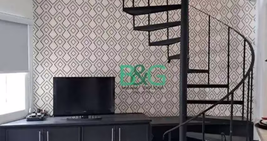 Apartamento duplex com 1 dormitório à venda, 50 m² por r$ 580.000,00 - vila nova conceição - são paulo/sp
