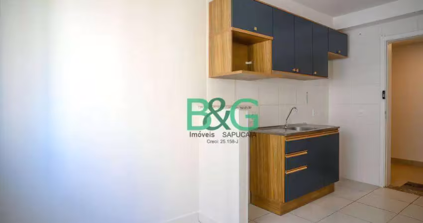Apartamento com 2 dormitórios à venda, 34 m² por r$ 215.000 - parque fongaro - são paulo/sp