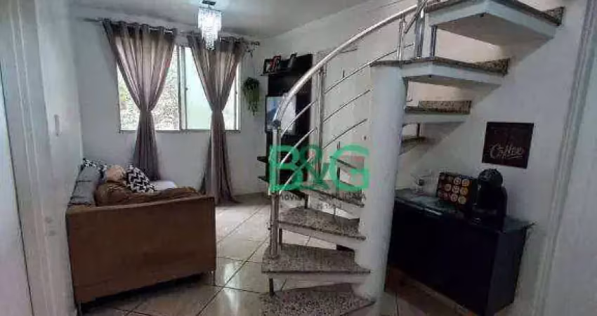Cobertura com 3 dormitórios à venda, 92 m² por R$ 320.000,00 - Cidade Líder - São Paulo/SP