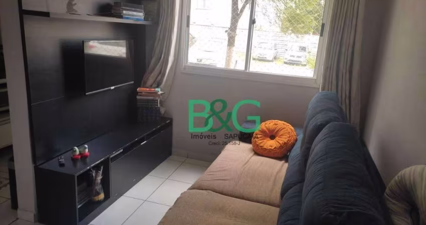 Apartamento com 2 dormitórios à venda, 42 m² por R$ 208.000 - Jardim São João Jaraguá - São Paulo/SP