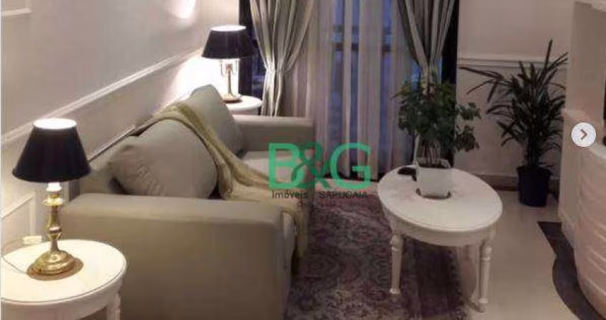 Apartamento com 1 dormitório para alugar, 34 m² por R$ 5.386,00/mês - Indianópolis - São Paulo/SP