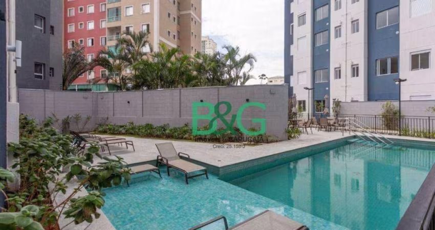 Apartamento para alugar, 34 m² por R$ 2.363,00/mês - Parque da Vila Prudente - São Paulo/SP