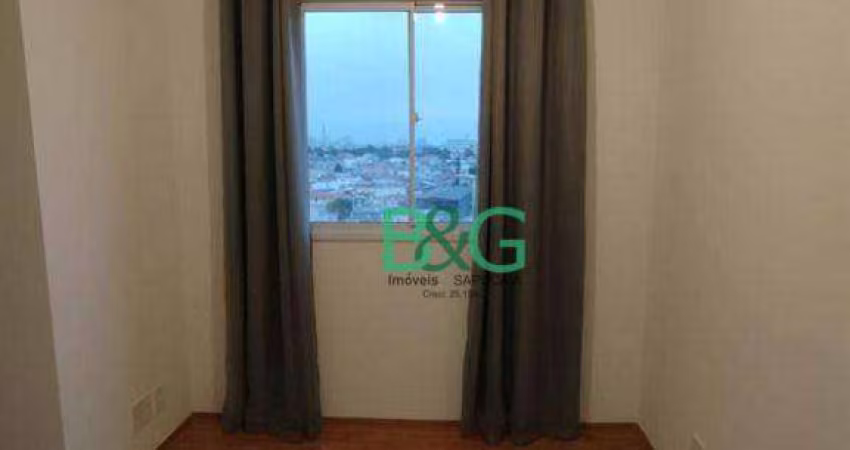 Apartamento com 2 dormitórios, 32 m² - venda por R$ 244.000,00 ou aluguel por R$ 2.436,00/mês - Vila Prudente (Zona Leste) - São Paulo/SP
