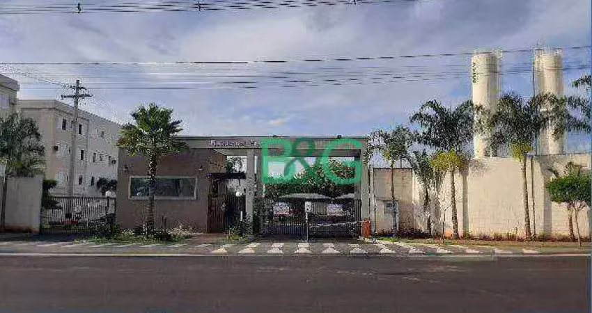 Apartamento com 2 dormitórios à venda, 40 m² por r$ 87.819 - jardim ouro branco - ribeirão preto/sp