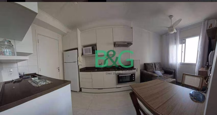 Apartamento com 2 dormitórios para alugar, 32 m² por R$ 2.364,00/mês - Campo Limpo - São Paulo/SP