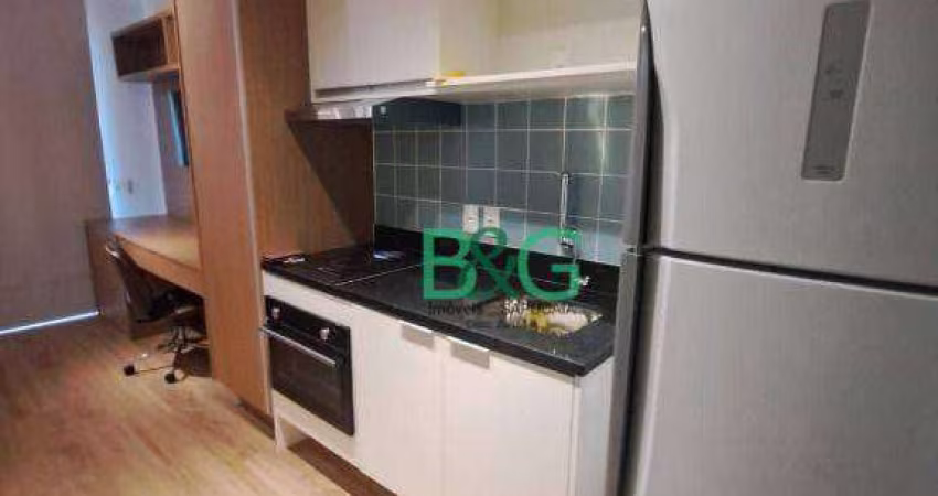 Studio com 1 dormitório para alugar, 29 m² por R$ 4.135,00/mês - Vila Pompeia - São Paulo/SP