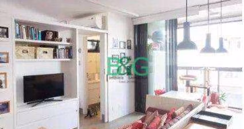 Studio com 1 dormitório à venda, 47 m² por R$ 759.000 - Pinheiros - São Paulo/SP