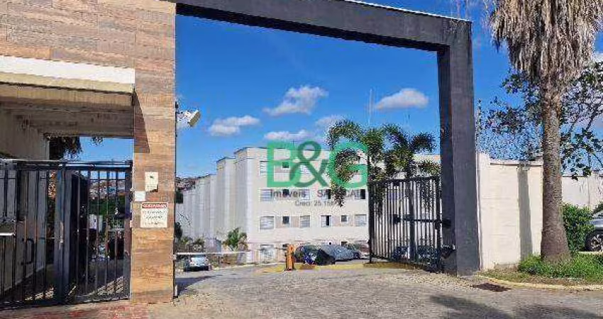 Apartamento com 2 dormitórios à venda, 45 m² por R$ 171.714 - Caguaçu - Sorocaba/SP