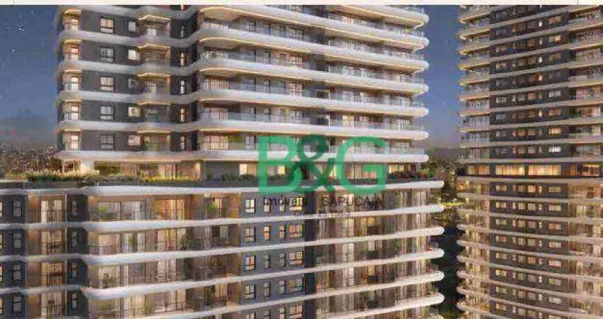 Studio com 1 dormitório à venda, 34 m² por r$ 498.997,39 - butantã - são paulo/sp