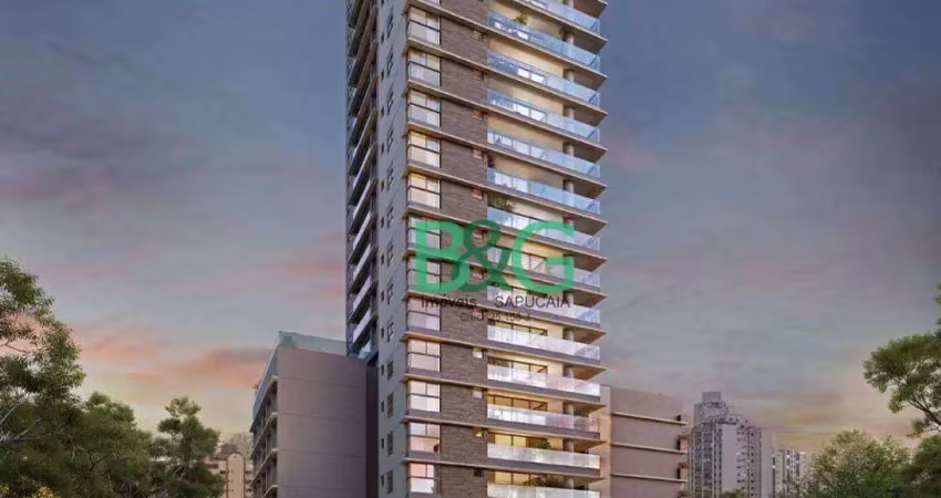 Studio com 1 dormitório à venda, 22 m² por r$ 377.910,26 - consolação - são paulo/sp