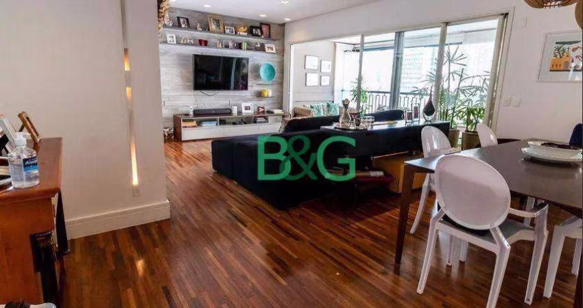 Apartamento com 3 dormitórios à venda, 158 m² por R$ 4.600.000,00 - Itaim Bibi - São Paulo/SP