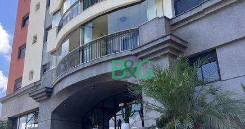 Apartamento com 3 dormitórios para alugar, 121 m² por R$ 6.470,00/mês - Lauzane Paulista - São Paulo/SP