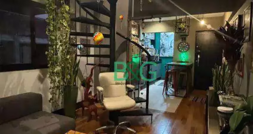 Cobertura com 2 dormitórios para alugar, 92 m² por R$ 9.490,00/mês - Perdizes - São Paulo/SP