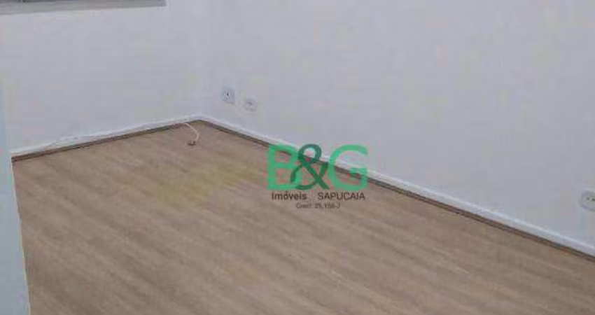 Apartamento com 1 dormitório para alugar, 55 m² por R$ 3.234/mês - Brooklin - São Paulo/SP