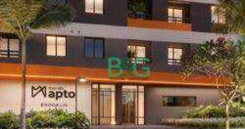 Apartamento Garden com 1 dormitório à venda, 30 m² por R$ 372.335,67 - Brooklin Paulista - São Paulo/SP