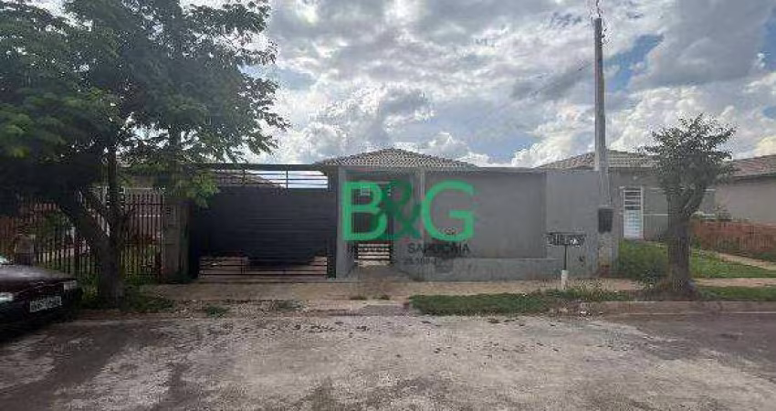 Casa com 2 dormitórios à venda, 42 m² por R$ 90.161 - Aurora 1 - Bady Bassitt/SP