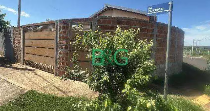 Casa com 2 dormitórios à venda, 45 m² por R$ 112.800 - Jardim das Palmeiras 3 - Bady Bassitt/SP