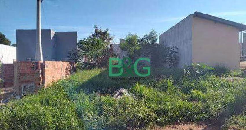 Terreno à venda, 125 m² por R$ 54.505 - Jardim São Judas - Bauru/SP