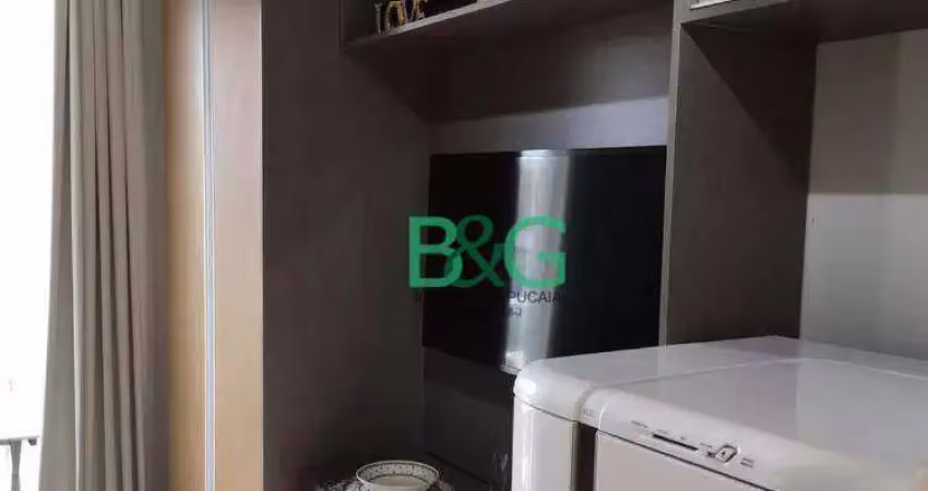 Apartamento com 1 dormitório à venda, 27 m² por r$ 339.000 - centro - são paulo/sp