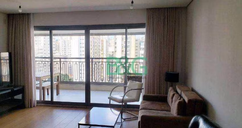 Apartamento com 3 dormitórios à venda, 149 m² por R$ 3.799.000,00 - Moema - São Paulo/SP