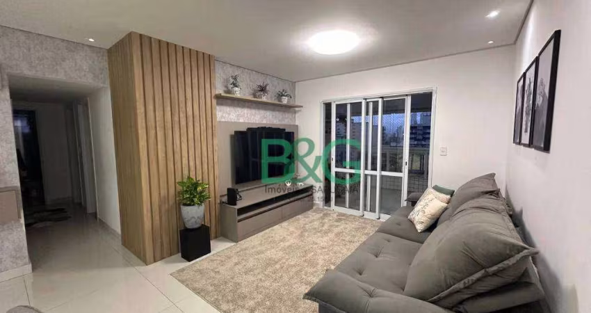 Apartamento com 3 dormitórios à venda, 143 m² por R$ 1.600.000,00 - Canto do Forte - Praia Grande/SP