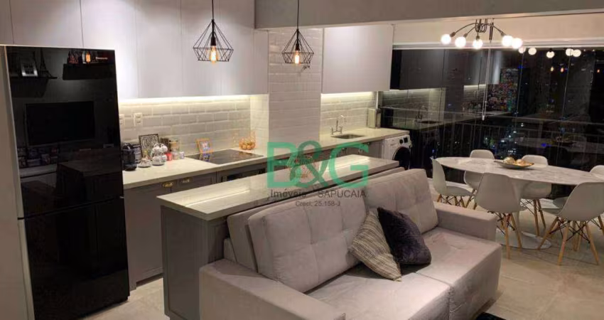 Apartamento com 1 dormitório à venda, 50 m² por R$ 700.000 - Santa Cecília - São Paulo/SP